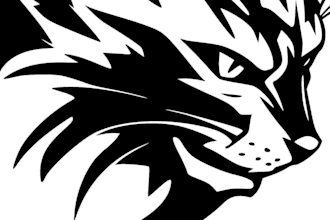 design wonderful mexican style cat logo