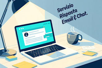 customer support emails and chat professionally