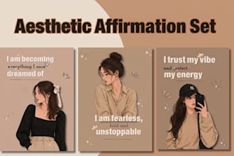design self love affirmation cards printable