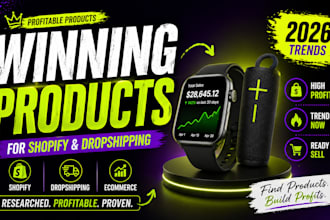 do winning product research for dropshipping shopify and ecommerce stores