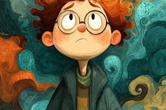 do vector children story book illustration and kids book