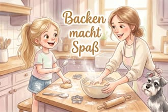 kinderbuchillustration im aquarell stil für kinderbuch und kindergeschichte