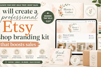 create a professional etsy shop branding kit that boosts sales