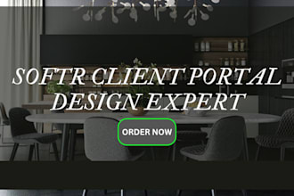 design ciient portal design and airtable database setup