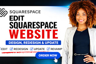 edit squarespace website, design or redesign squarespace, edit squarespace