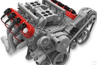 design custom 3d printable automotive parts, body kits, and engine components