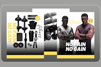 design 25 gym social media post that motivate and attract