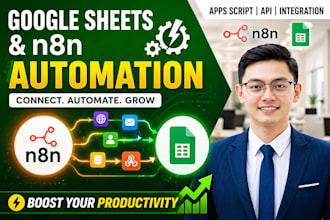 build google sheets automation using n8n workflows and apps script