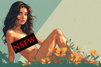 draw custom anime and manga illustrations sfw or nsfw