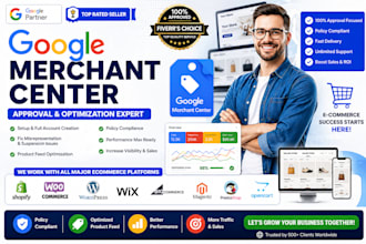 fix and optimize google merchant center suspension, product feed and disapproval
