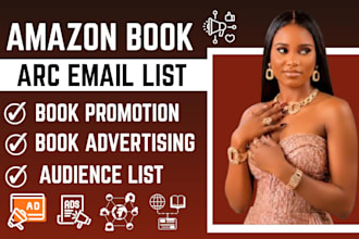 do arc email list reader for self publishing book promotion kindle advertising