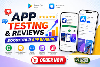 test your mobile app and provide detailed UX feedback and bug report