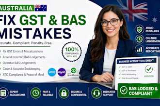 fix australia gst bas mistakes and overdue tax lodgements