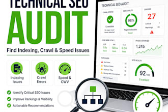 do a technical seo audit for indexing and speed
