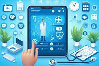 build hipaa telehealth, telemedicine app, healthcare app, telehealth medical app