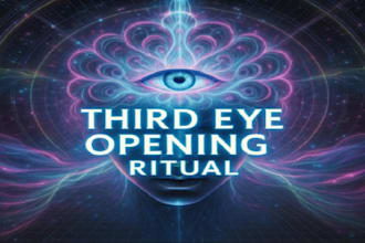 cast third eye opening spell, energy awakening,  intuition boost and awareness