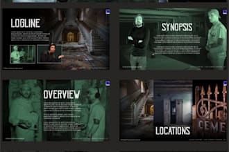 do movie pitch deck tv series presentation slides powerpoint google slides