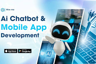 do ai integration, ios app, android app, ai mobile app as mobile app developer