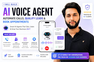 build an ai voice agent for lead generation and appointment booking