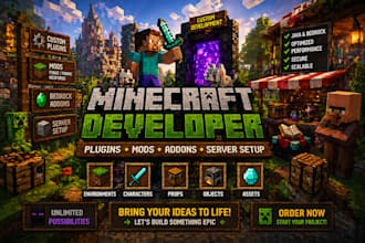 create, fix and optimize modpack minecraft, sever setup, paper, fabric to forge
