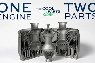 custom automotive engine part, turbo component, and 3d printable mechanical part