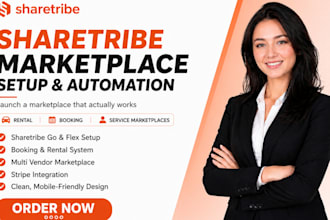 build sharetribe marketplace multivendor rental booking website, sharetribe help