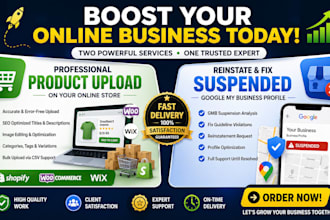 reinstate gmb and fix suspended google my business profile and listing