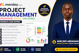 do monday com setup, monday CRM automation and project management