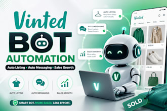 build a vinted bot for auto listing and messaging