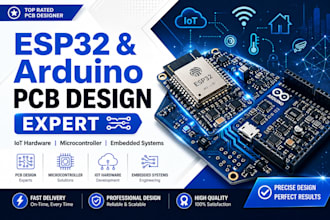 do esp32 pcb, arduino pcb, iot hardware, microcontroller pcb and embedded system