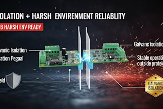 design isolated rs485 pcb for harsh industrial environments