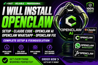 install and configure openclaw ai with claude code and whatsapp bot