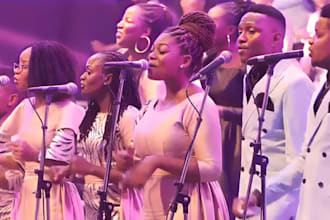 male gospel singer gospel choir male singer christian gospel backup male choir