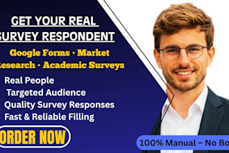 gather real targeted respondents to fill your online survey form
