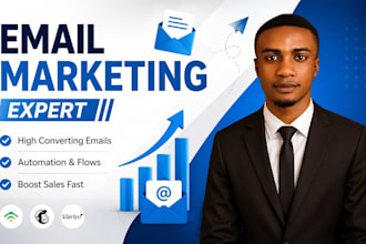 do email marketing, klaviyo mailchimp flows, campaigns and automation