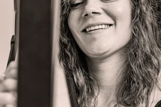 create a cover of any song with celtic harp and voice