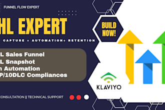 our agency will setup your ghl automation ghl sales funnel lead magnet ghl site