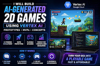 build ai generated 2d games using vertex ai in 24 hours