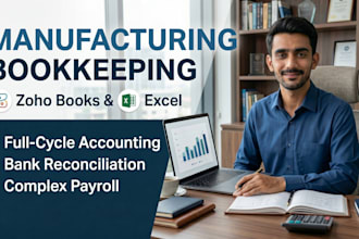 clean up and manage your bookkeeping in zoho books or excel