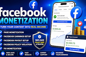 fix your facebook page monetization eligibility and enable earnings