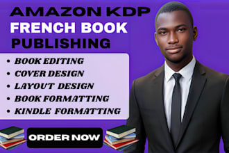 do french book formatting, amazon KDP, french book publishing, french KDP format
