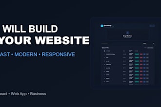 create a fast and clean business website