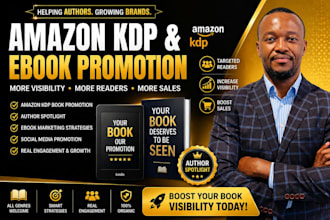 do amazon KDP book and ebook promotion