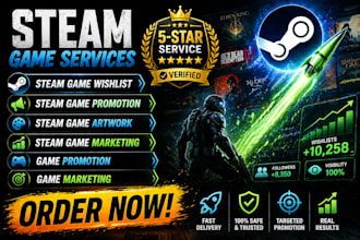 steam game promotion boost game wishlists and visibility steam game marketing