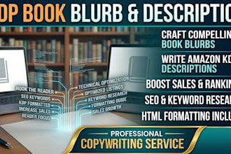 write a compelling amazon book description and blurb