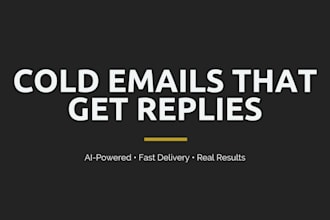 write cold emails that get replies for your business