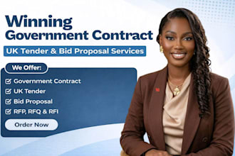 write winning UK government contract bids, tenders, and rfp responses