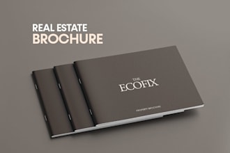 design a luxury real estate property brochure in 24 hours
