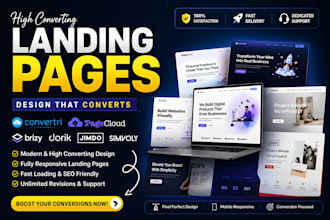 design convertri pagecloud brizy cloud dorik jimdo simvoly landing pages design