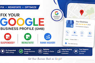 fix google my business suspended gmb reinstate my business profile suspension